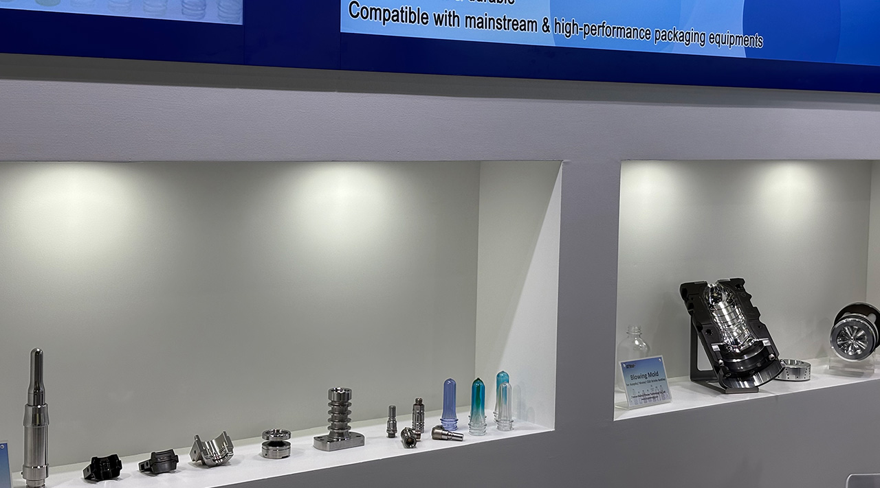 Precision neck ring components for PET preform injection molds with excellent wear resistance